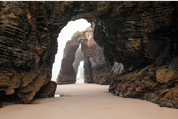 5.-Ribadeo Lugo Playa de las Catedrales