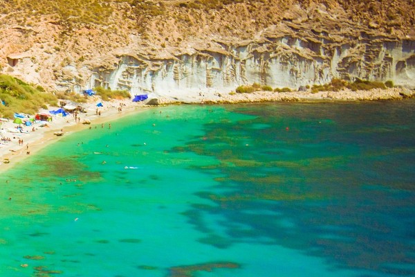Dónde están las mejores playas de Almería- Cala de San Pedro