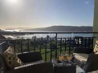 Terraza con vistas a la ría