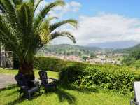 Vistas de Cangas de Onís desde la Finca 