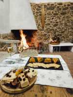 chimenea abierta