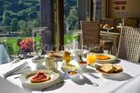 Desayunos con vistas al jardín