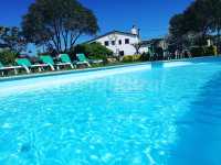 Piscina privada de la casa rural